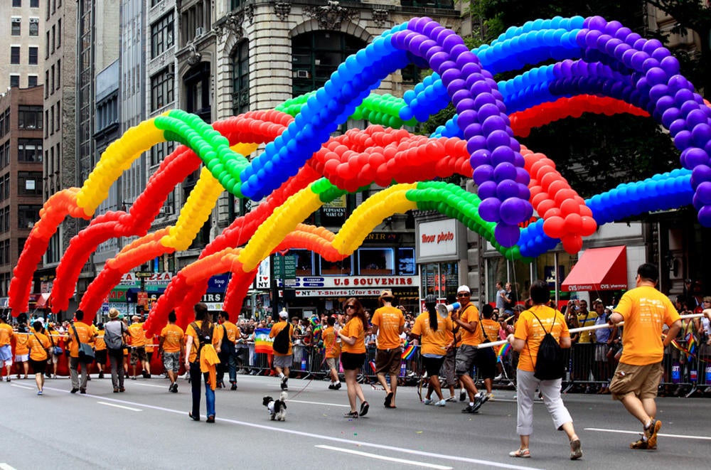 nyc gay pride parade time